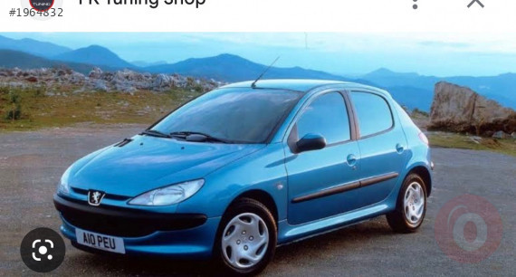 Peugeot 206 sağ ön kapı 2004 model