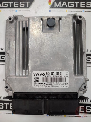 AUDI Q5 ECU MOTOR 06Q907309B 0261S105WA MG1CS031