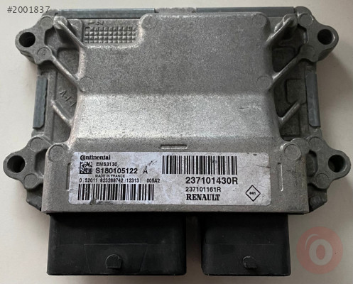 237101430R MOTOR BEYNİ DACİA LOGAN EMS3130 S180105122A