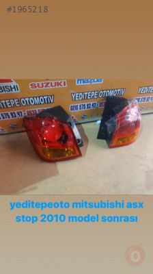 mitsubishi asx sağ sol stop