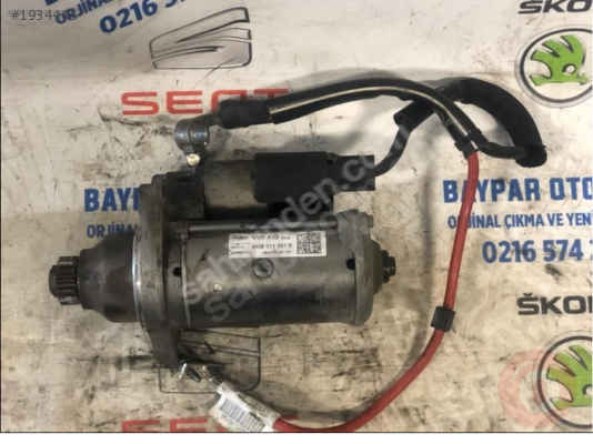 0AM911021E PASSAT JETTA CADDY START STOPLU MARŞ MOTORU
