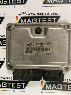 Volkswagen Passat 1.9 TDI Motor Beyni 038906019GS 0281010940