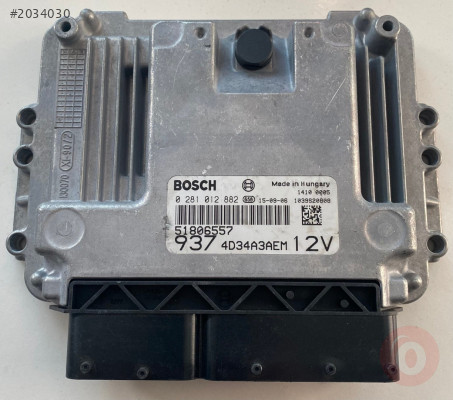 Alfa Romeo 1.9 JTDM Motor Beyni 0281012882 51806557