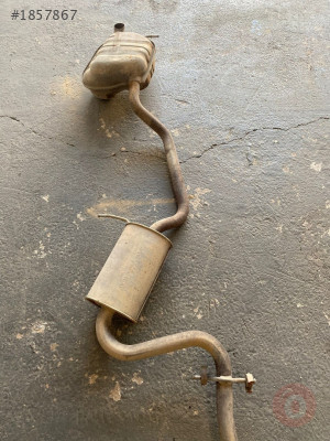 Çıkma Egzoz Komple VW Jetta 1.6 BSE Motor 1K0120J 1K0119F