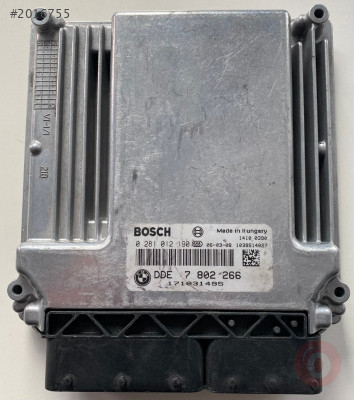 BMW E60/E61 530 3.0 0281012190, DDE 7811898,ECU MOTOR