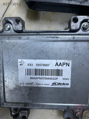 55576687 12636386 OPEL CORSA D 1.2 ÇIKMA MOTOR BEYNİ