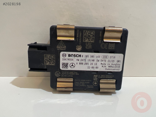 Çıkma Mercedes Sprinter Radar Sensörü Beyni A0009052616