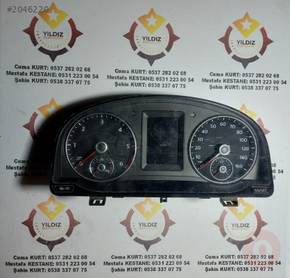 VOLKSWAGEN CADDY CIKMA GOSTERGE SAATI 2K5920966C_A2C53348361