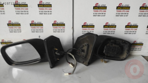TOYOTA COROLLA 2002-2007 MODEL ÇIKMA ORİJİNAL SAĞ SOL AYNA