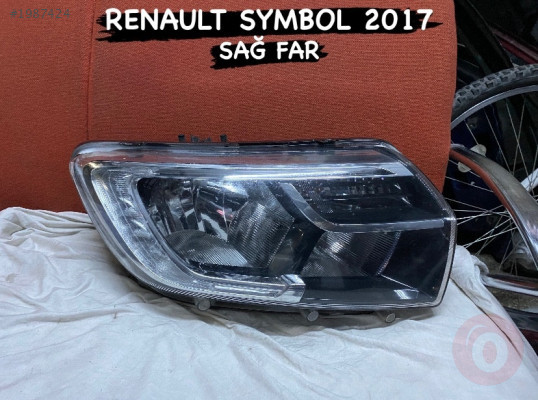 RENAULT SYMBOL 2017 SAĞ FAR