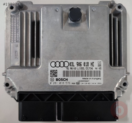 AUDI A4 2.0 TDI 0281018576,03L906018HE, EDC17C46 ECU MOTOR