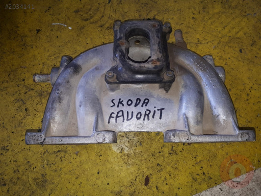 FAVORİT METAL EMME MANİFOLDU,SKODA FAVORİT EMME MANİFOLDU