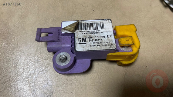 OPEL CORSA C AİRBAG SENSÖRÜ ÇIKMA 09115069 CANCAN OPEL