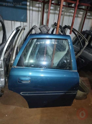 opel vectra b sağ arka kapı metalik mavi