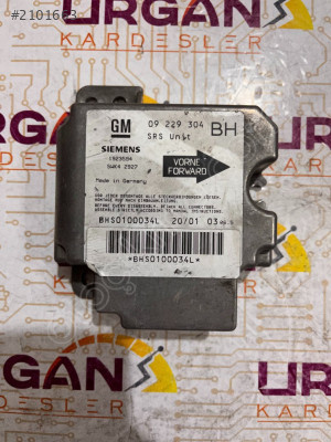 09229304BH 5WK42927 OPEL ASTRA G AİRBAG BEYNİ