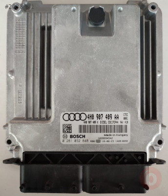 4H0907409AA 0281032848 AUDI A8 MOTOR BEYNI EDC17CP44