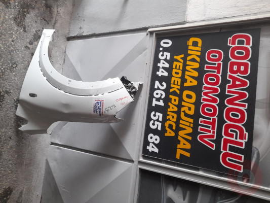 Datça sendero sol ön çamurluk orjinal boyasız çıtır hasarlı