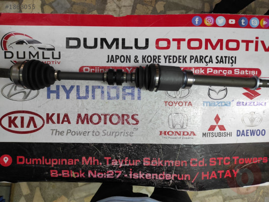 AKS KOMPLE SAĞ-SOL QASHQAİ 1.5 DCI 07-13