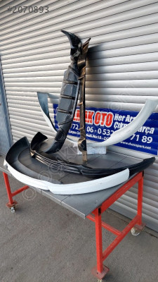 OPEL ASTRA J ÖN ARKA FIBER KARLIK SPOILER-DÜZCE ÇIKMA