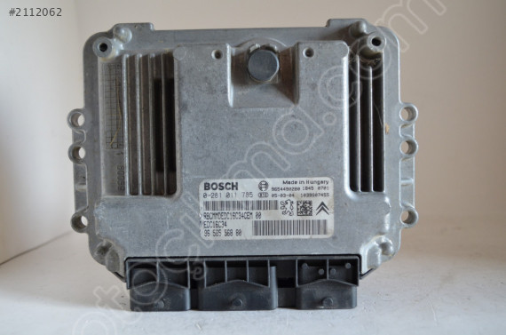 0281011785 9658556880 9654490280 MOTOR BEYNİ EDC16C34 PEUGEO