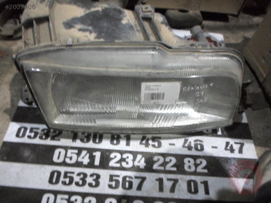 RENAULT 21 SAĞ VE SOL FAR ÇIKMA