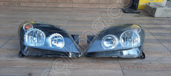 OPEL ASTRA H SAĞ SOL SİYAH FAR ÇIKMA SÖKME YEDEK PARÇA
