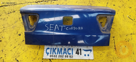 SEAT CORDOBA BAGAJ KAPAĞI,CORDOBA BAGAJ KAPAĞI