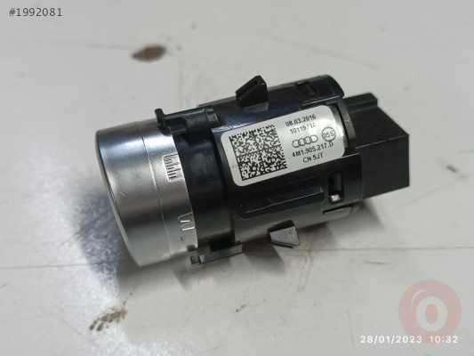 4M1905217D Audi Q7 Start stop düğmesi
