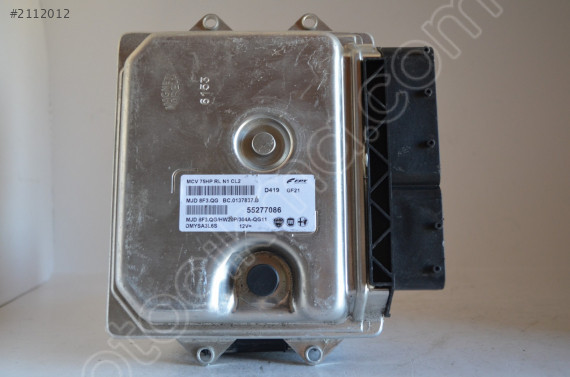 55277086 BC.0137837.B MJD 8F3.QG MOTOR BEYNİ MCV 75HP FİAT L