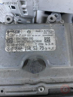 0 281 012 460 MERCEDES B200 2.0 CDI ÇIKMA MOTOR BEYNİ