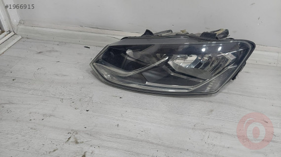 VW POLO MAKYAJLI KASA SOL DÜZ FAR ORJİNAL ÇIKMA 6C1 941 005