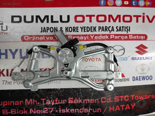 CİVİC CAM KRİKO MOTORLU ÖN SOL-SAĞ 06-
