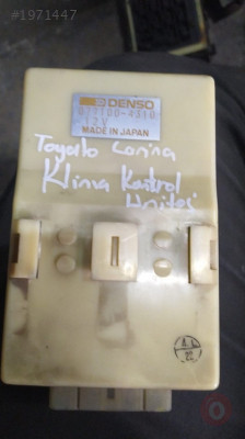 toyota corona carina çıkma klima kontrol ünitesi