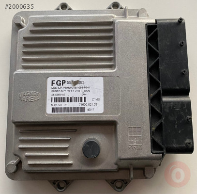Fiat Punto 1.3 Motor Beyni MJD6JF.P6 71600.021.03 55192093
