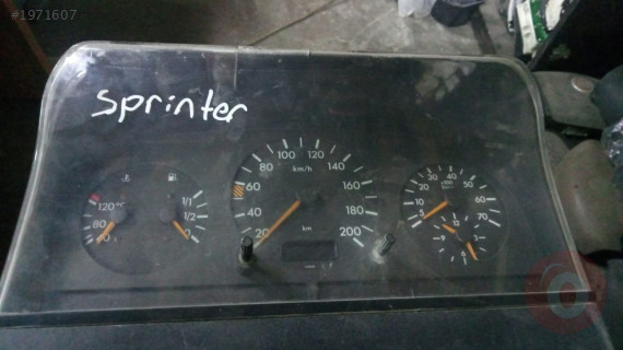 mercedes sprinter orjinal km saati