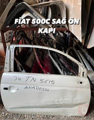 FİAT 500C SAĞ ÖN KAPI