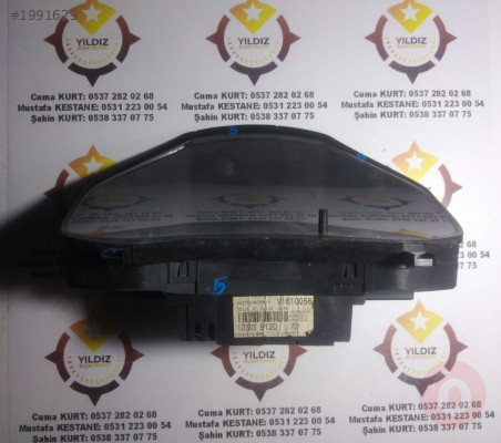 SKODA OCTAVIA CIKMA ELEKTRIK KILOMETRE SAATI 1Z0920912D