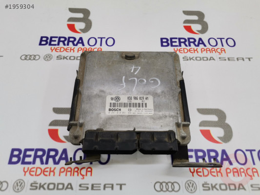 VOLKSWAGEN BORA GOLF 1.9 MOTOR BEYNİ 038906019AM