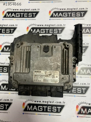 Peugeot 207 1.4 Motor Beyni 0281012529 EDC16C34 9663475880