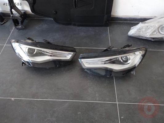 AUDİ A6 SOL FAR MAKYAJLI XENON 2015 2018 HATASIZ DOLU 1EL011