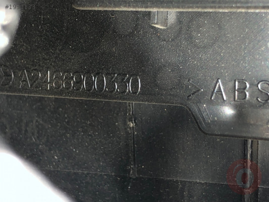 A2466300330 Mercedes cla 2013 model pilastik