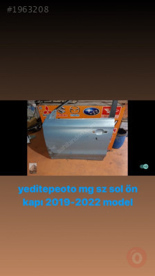 mg zs sol ön kapı