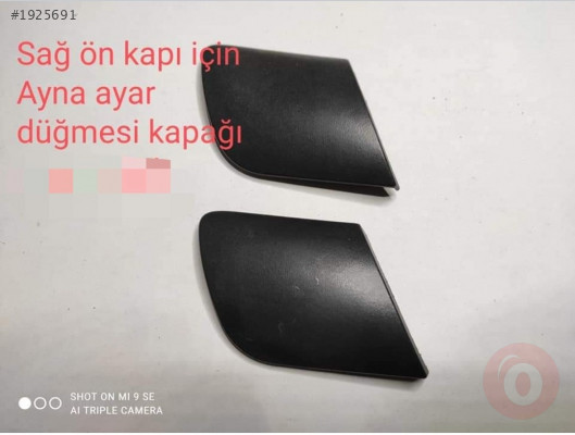 Skoda Fabia sağ ön ayna ayar kapağı