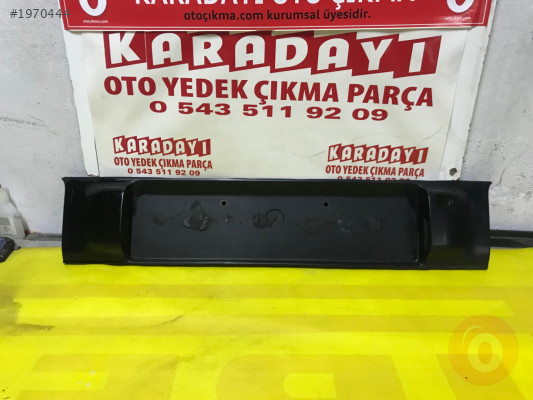 Toyota coralla Çıkma orjınal Plakalık Ae101