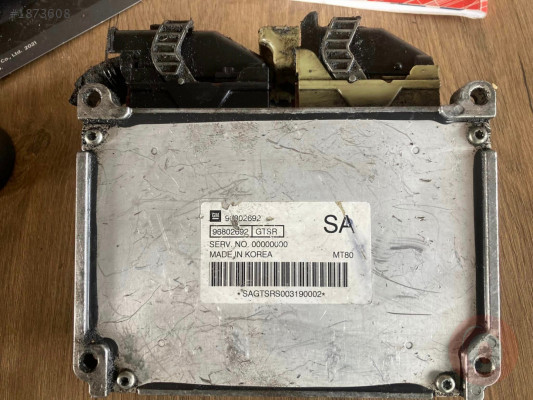 GM Daewoo CHEVROLET Aveo 96802692 MT80 ECU MOTOR BEYIN