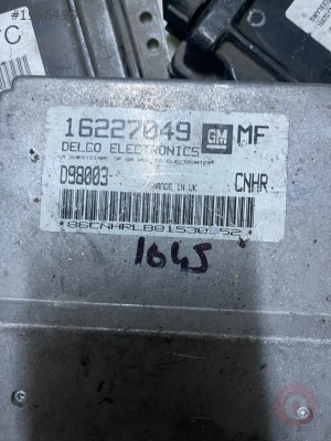 16227049 OPEL ASTRA VECTRA 1.6 ÇIKMA MOTOR BEYNİ