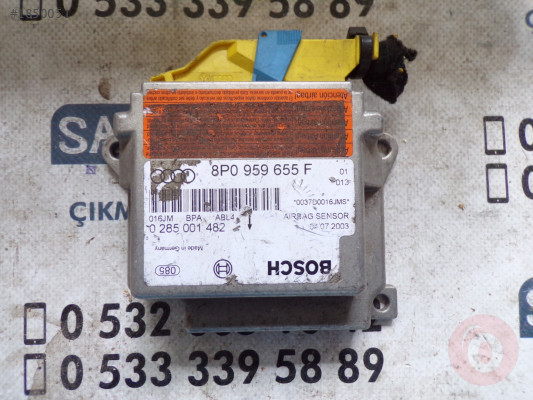 ÇIKMA AUDİ A3 AİRBAG BEYNİ  8P0959655F , 8P0 959 655 F
