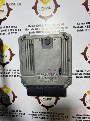 VOLKSWAGEN GOLF CIKMA MOTOR BEYNI  04L907309A-0281018526