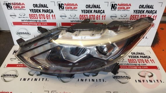 NİSSAN QASHQAİ SOL FAR ZENONLU ÇIKMA PARÇA J11 2014-2016
