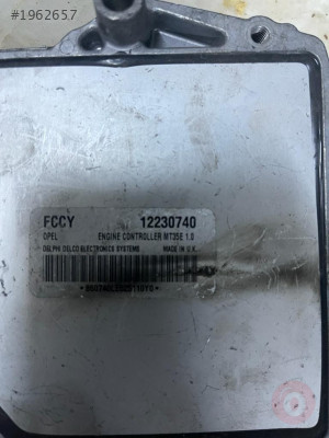 12230740 OPEL ASTRA H ZAFIRA B 1.6 ÇIKMA MOTOR BEYNİ